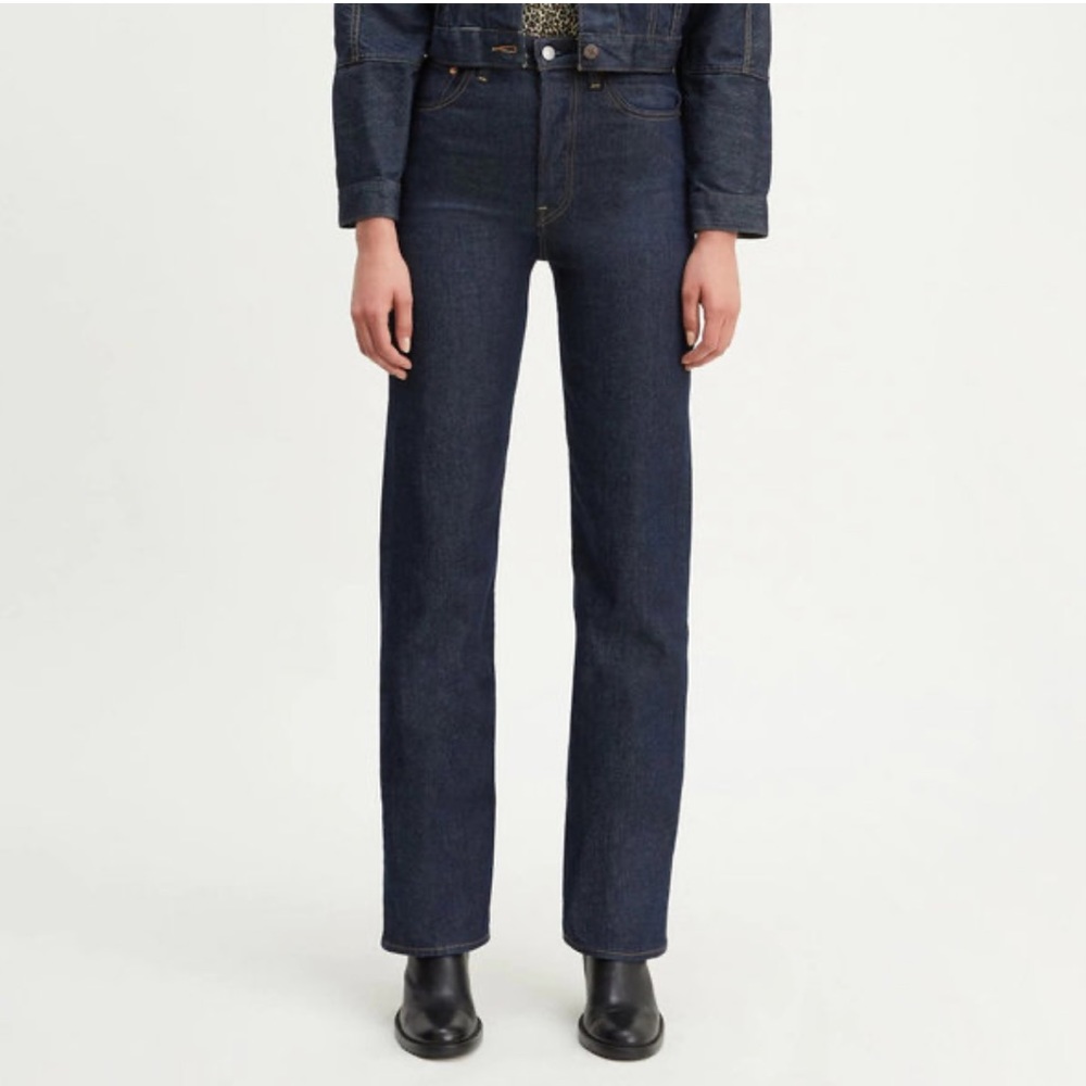 LEVI'S PREMIUM RIBCAGE FULL LENGTH NWT
